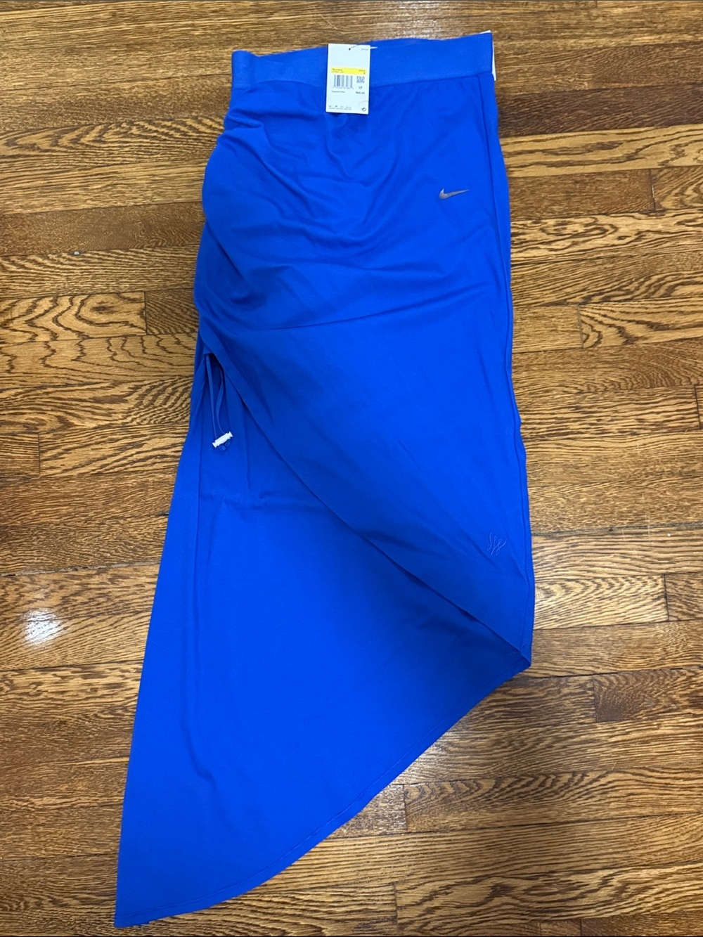 Nike Serena Williams Blue Asymmetrical Skirt